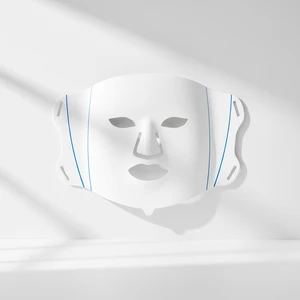 2025 Hand Held Wireless LED Silicone Face Mask Red Blue Infrared 7 Colors Photon Therapy For Acne Treatment Skin Rejuvenation