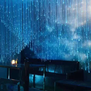 New Popular LED Fiber Optic Hanging Lights for Restaurant