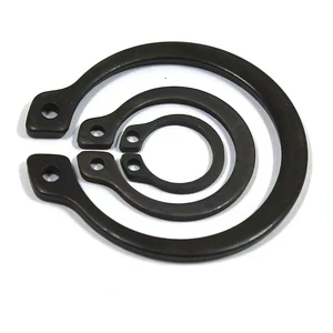 DIN471 Spring Steel 65Mn Black Coating External Circlips Retaining Rings