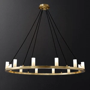 Modern Luxury Copper LED Tree Branch Bougeoir Chandelier for Home Bedroom Kitchen Foyer Dining-Pendant Lights