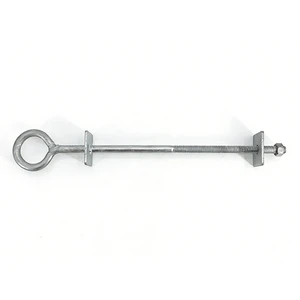 Galvanized Long Round Bolt Eye Screw | Steel Anchor Fastener for Building Projects
