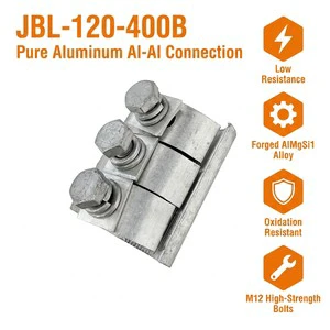 WOLF Parallel Clamp JBL 120-400 Aluminum Alloy Power Accessories For Electric Power Cable Conductor 40Nm