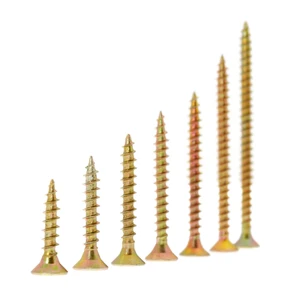 Quality Flat Head Self-Tapping Screws for Wood and Furniture Assembly