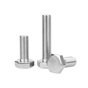 Custom M6-M36 M10 Stainless Steel 201 303 Hex Bolts And Nuts 8.8 Grade Din Standard