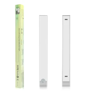 Factory USB Rechargeable Under Cabinet Lighting Aluminum Strip Kitchen Closet Lights Led Motion Sensor Light for Kitchen