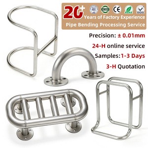 OEM Metal Bending Parts Custom Rohrbiegeservice Aluminum Copper Pipe Bending Service Stainless Steel Hollow Tube Bending Service