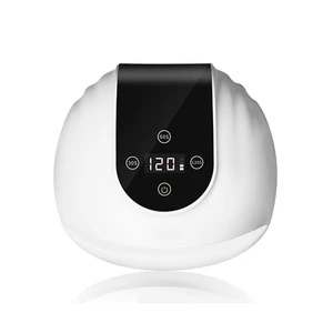 ZRKGEL UV Lamp Nail Dryer Professional Rechargeable LED for Nail Tools White