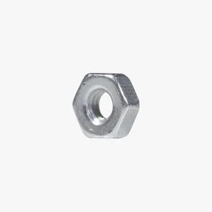 Carbon Steel Metric Coarse Hex Nut with Plain Finish