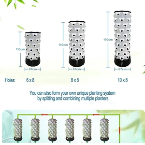 New Agriculture Greenhouse Pineapple Aeroponic Led Light Indoor Planting Vertical Tower Growing Systems
