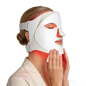 Factory Direct Sale Custom 7 Color 8 Modes Red Led Masks Light Therapy Facial Beauty Infrared Light Therapy Mask Led Face Mask