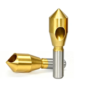 Factory Wholesale High-Speed Steel Countersink Bits Deburring Tools for Metal Wood Burr Removing