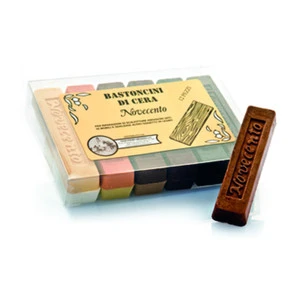 BASTONCINO DI CERA COLORE NOCE SCURO