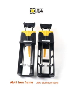 GEOPHO Hot Sale 400ml Metal Manual Caulking Gun 18:1 Thrust Ratio Hex Rod Plunger OEM Custom Color Model QW-JQ002 Industrial/DIY