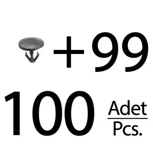 100 Piece Wicking Clips for Mazda( Shipping From Turkey Manufacturer ) Product Code: FD113880-M