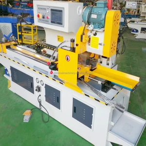 High Capacity Full Automatic Hydraulic Pipe Cutting Machine PLC Components