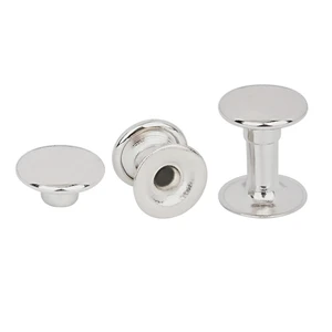 7mm 8mm Metal Thickened Male Female Rivets Steel Iron Single Sided Rivet Single Cap Rivets For DIY Bag Accessories