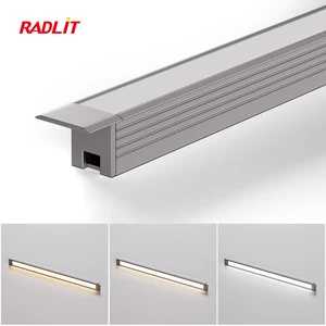 LED Modern Cabinet Lights Recessed Embedded Hand Wave Sensor Motion Lighting High CRI 90 Eco-Friendly Plastic DC 12V 3-Year