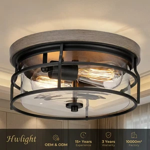 Metal Frame Geometric Hollow Incandescent Bulbs Light Source Pendant Light Ceiling Light Living Room Dining Room Light