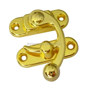 HBL04 Cheap Price Wood Hardware Metal Hook Box Latches Clasp Lock