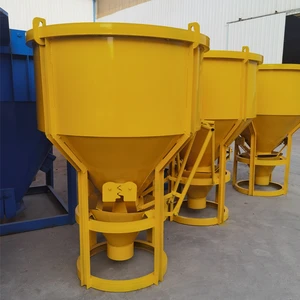 High-Quality Square Inclined Bucket Tower Crane Concrete Cement Mortar Hopper