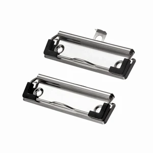 WC-100 Plain Metal A5/A4/A3 Strong Paper Clipboard Clip with Plastic Rubber Corner