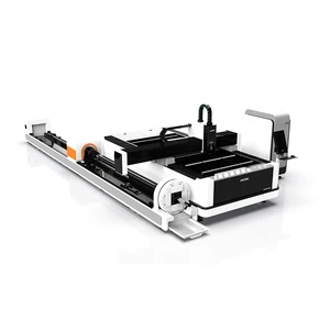 Fast Speed Laser Tube Cutting Fiber Cutting Pipe Auto Feeding Tube And Sheet Laser Cutting Machine