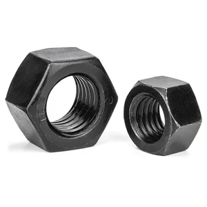 DIN934 Metric Heavy Industry Hexagon Nuts 10B21 Carbon Steel Left-Hand Thread Structural Application