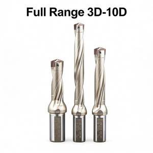 3D/5D /8D/10D Indexable Crown Drill Bit With Internal Coolant For CNC Deep Hole Drilling Supplier