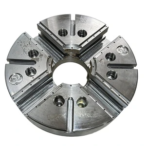 High Precision Machine Tool Accessories Chuck Milling Machine Through Hole Oil Cylinder 3 Jaw Hydraulic Chuck