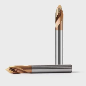 Straight Groove Spot Drill HRC55 Tungsten Cobalt Alloy Center Drill Bit TiAlN Coated for Mold Making CNC Machine Tool