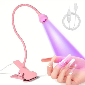 2025 High Quality Mini Nail Art Phototherapy UV Light Curing LED Lamp Press Dry Flower Design Plastic Material