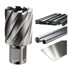 Annular Cutter with Pilot Pin High Speed Steel Mag Drill Bits for Magnetic Drill Press Core Drill for Metal Plate Drilling