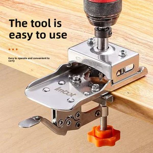 35mm Hinge Hole Cutter For Installing Door Locks And Hinges Stop-Limit Drilling Guide Woodworking Drill Bit