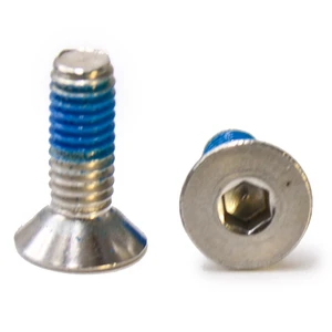 Anti Loose Screw OEM Custom Stainless Steel Countersunk Head Hex Socket Head Nylon Patch Screw