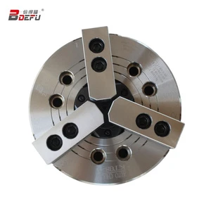 BDEFU Hydraulic Three Jaw Chuck High Precision for CNC Lathe Machine Tool Accessories