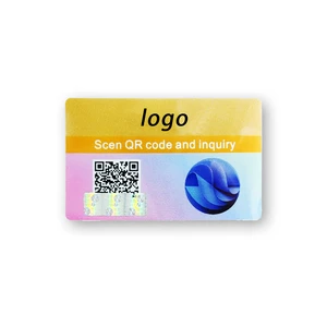 Custom Laser Security Holographic Sticker Logo Sticker Printing
