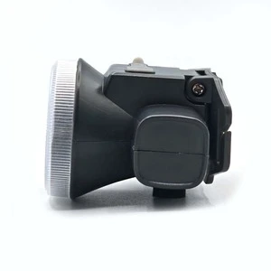 Most Powerful LED Headlamp Rechargeable Portable Headlight with Helmet Clip IP65 Rating Bright Light with Batteries Included