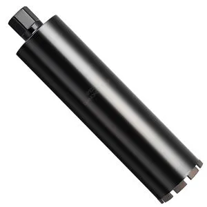 4-Inch Diameter 14-Inch Drilling Depth Core Drill Bit 1-1/4 In-7 Internal Thread High-Precision Welding for Masonry Concrete