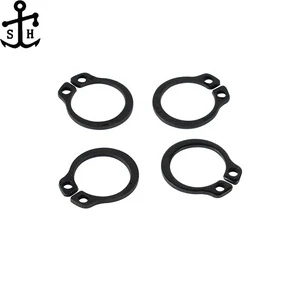 Wholesale DIN471/DIN472 Black Stainless Steel B Spring Circlips Normal Heavy Standard Shaft Hole Retaining Rings E Shape for