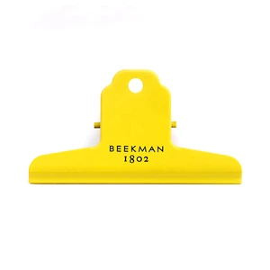 100MM Yellow Colorful Large Yamagata Metal Spring Clip Ticket Holder Financial Jumbo Bill Binder Clamp Office Supplies Desk