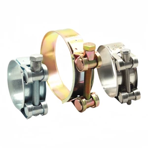 1 Inch High Quality Swivel Hose Clamp Steel Zinc Finish Heavy Duty Clamp with Factory Price