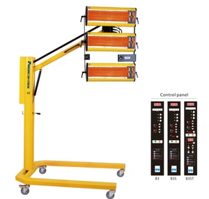 Precision4TECH Automotive Infrared Paint Curing Lamp