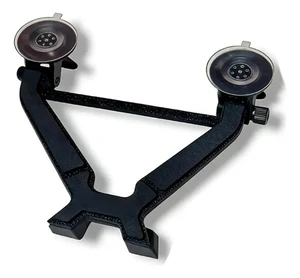 Adjustable Starlink Mini Dual Suction Cup Mount No Drill Vehicle Window Bracket for Car RV Camping & ABS