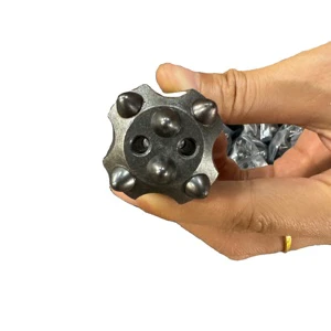 32mm Drill Bit/Button Bit with 6 Tips 12 Degree Taper for Stone Quarry Work OEM Customizable