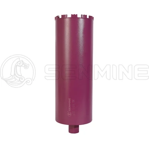 High Quality Senmine Diamond Core Drill Bits 127mm Diameter 450mm Length Laser Welded for Concrete Masonry Drilling Long Service