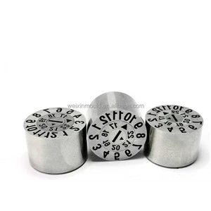 Industrial Mold Date Inserts-Premium SUS420 Steel Date Stamp Date Marked Pin Tooling Components Food Beverage Packaging