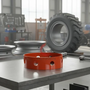 Wholesale High Quality 5.5mm Thickness Steel Spacer Ring for 24 Inch 3pcs Rim Loader Wheel Rim
