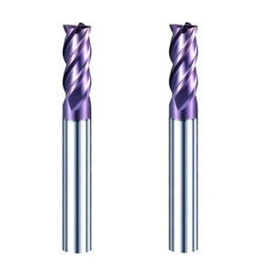 ND Tungsten Carbide End Mill Cutter Bit Efficient Metal Working Milling Cutter Pottery Trimming Tool
