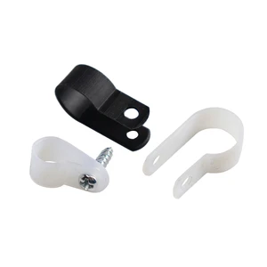 Jiaen High Quality Nylon Wiring R-Type Fixing Buckle Insulation Plastic Valance Clip