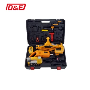 CNDE Model ZS2SJ-B01C ZS3SJ-B01C High Profit DC12V 2T/3T 42 cm Yellow Car SUV Universal Hydraulic Jack 35L/min Air Flow 12-Month